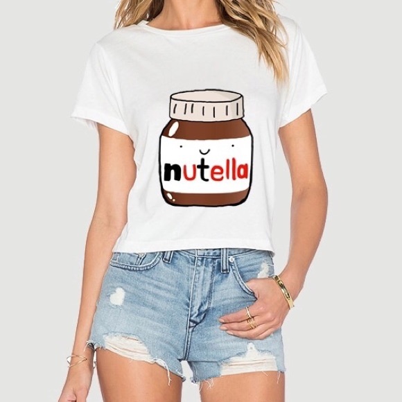 Tops - NUTELLA CROP TOP